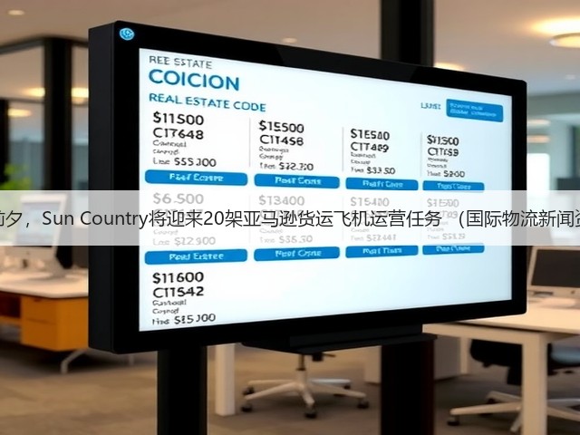 旺季前夕,Sun Country将迎来20架亚马逊货运飞机运营任务 (国际物流新闻资讯)(图3) 旺季前夕,Sun Country将迎来20架亚马逊货运飞机运营任务 (国际物流新闻资讯)(图3)