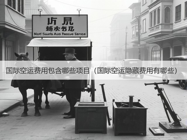 国际空运费用包含哪些项目(国际空运隐藏费用有哪些)(图1) 国际空运费用包含哪些项目(国际空运隐藏费用有哪些)(图1)