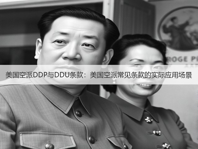 美国空派DDP与DDU条款:美国空派常见条款的实际应用场景(图2) 美国空派DDP与DDU条款:美国空派常见条款的实际应用场景(图2)