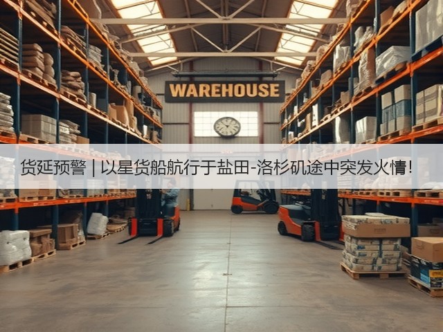 货延预警 | 以星货船航行于盐田-洛杉矶途中突发火情!(图3) 货延预警 | 以星货船航行于盐田-洛杉矶途中突发火情!(图3)