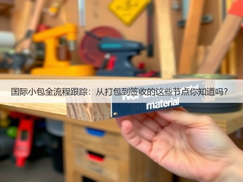 国际小包全流程跟踪：从打包到签收的这些节点你知道吗？