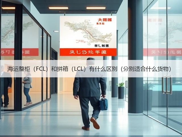 海运整柜(FCL)和拼箱(LCL)有什么区别(分别适合什么货物)(图1) 海运整柜(FCL)和拼箱(LCL)有什么区别(分别适合什么货物)(图1)