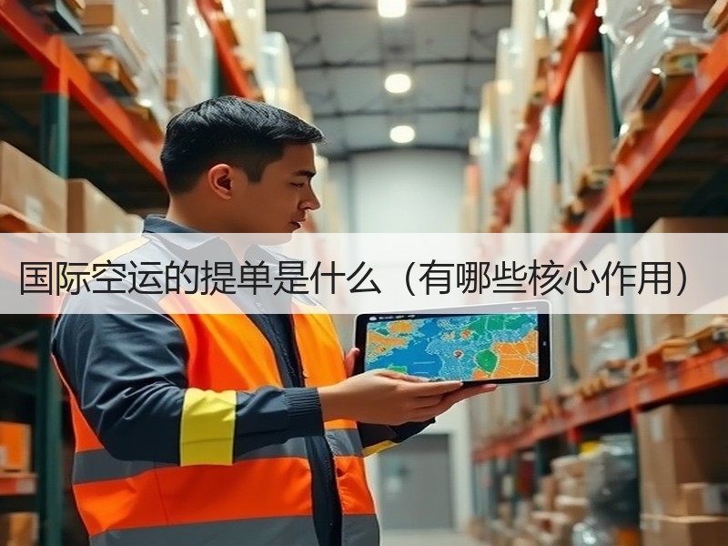 国际空运的提单是什么（有哪些核心作用）