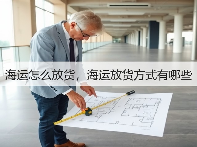 海运怎么放货,海运放货方式有哪些(图1) 海运怎么放货,海运放货方式有哪些(图1)