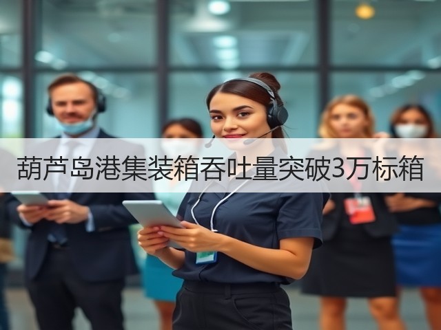 葫芦岛港集装箱吞吐量突破3万标箱(图2) 葫芦岛港集装箱吞吐量突破3万标箱(图2)