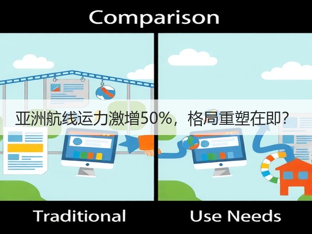 亚洲航线运力激增50%,格局重塑在即?(图2) 亚洲航线运力激增50%,格局重塑在即?(图2)