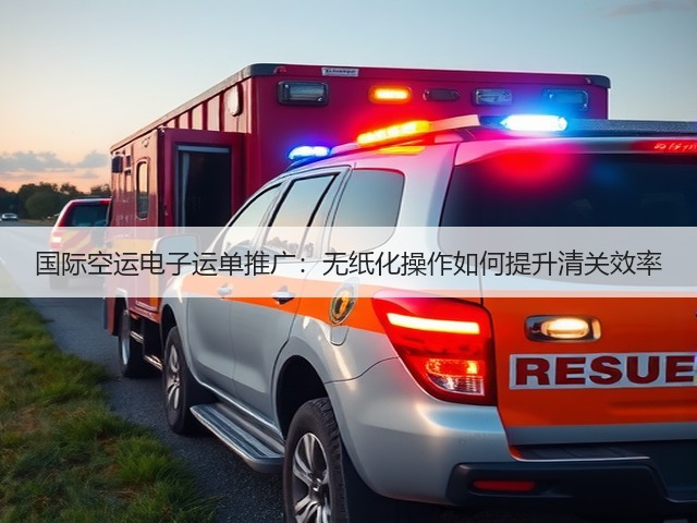 国际空运电子运单推广:无纸化操作如何提升清关效率(图3) 国际空运电子运单推广:无纸化操作如何提升清关效率(图3)