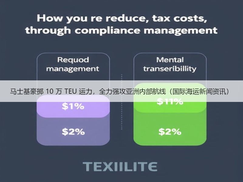 马士基豪掷 10 万 TEU 运力，全力强攻亚洲内部航线（国际海运新闻资讯）