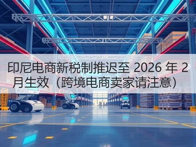 印尼电商新税制推迟至 2026 年 2 月生效(跨境电商卖家请注意)(图2) 印尼电商新税制推迟至 2026 年 2 月生效(跨境电商卖家请注意)(图2)