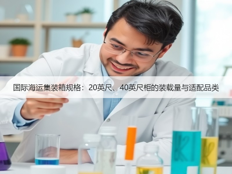 国际海运集装箱规格:20英尺、40英尺柜的装载量与适配品类 国际海运集装箱规格:20英尺、40英尺柜的装载量与适配品类
