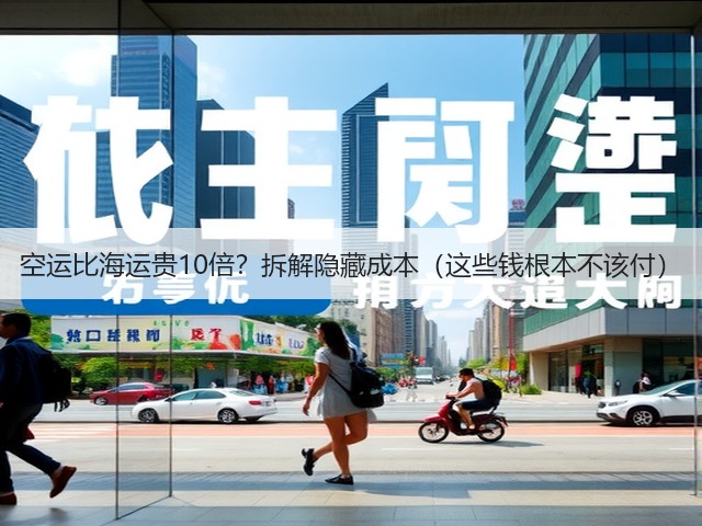 空运比海运贵10倍？拆解隐藏成本（这些钱根本不该付）(图1)