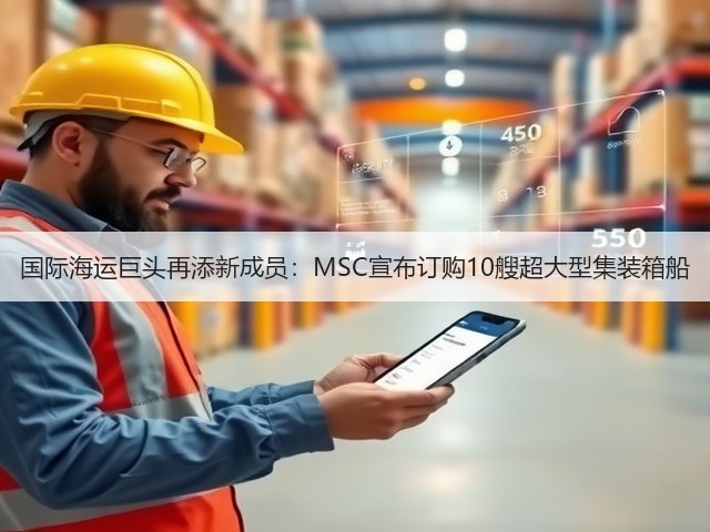 国际海运巨头再添新成员:MSC宣布订购10艘超大型集装箱船(图2) 国际海运巨头再添新成员:MSC宣布订购10艘超大型集装箱船(图2)