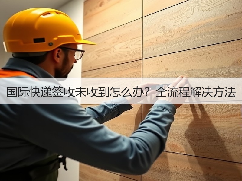 国际快递签收未收到怎么办？全流程解决方法
