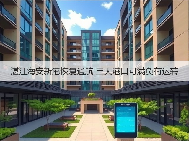 湛江海安新港恢复通航 三大港口可满负荷运转(图1) 湛江海安新港恢复通航 三大港口可满负荷运转(图1)