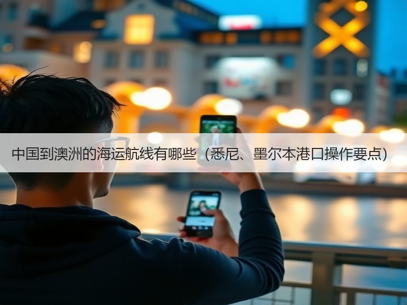 中国到澳洲的海运航线有哪些（悉尼、墨尔本港口操作要点）