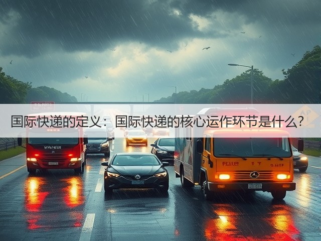 国际快递的定义:国际快递的核心运作环节是什么?(图2) 国际快递的定义:国际快递的核心运作环节是什么?(图2)