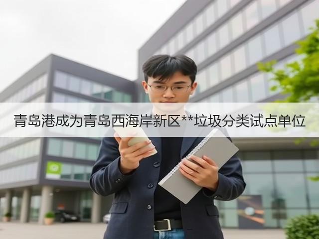 青岛港成为青岛西海岸新区**垃圾分类试点单位(图3) 青岛港成为青岛西海岸新区**垃圾分类试点单位(图3)