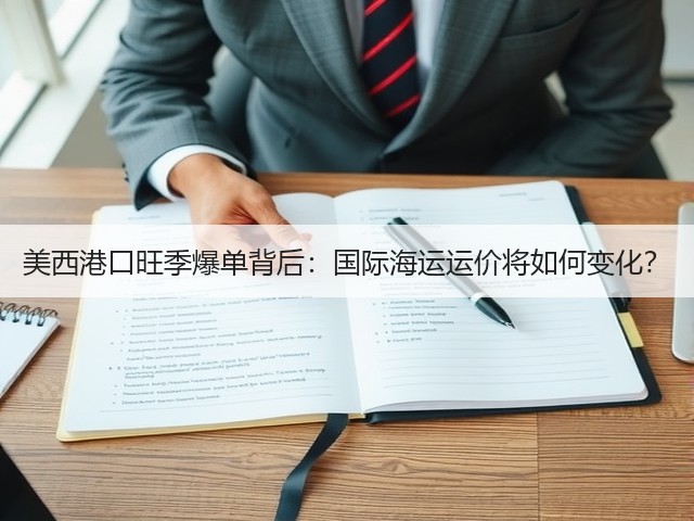 美西港口旺季爆单背后:国际海运运价将如何变化?(图1) 美西港口旺季爆单背后:国际海运运价将如何变化?(图1)