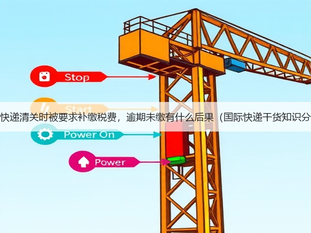 国际快递清关时被要求补缴税费，逾期未缴有什么后果（国际快递干货知识分享）(图1)