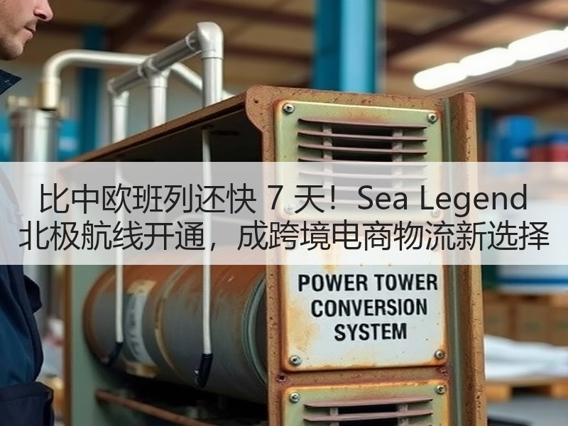 比中欧班列还快 7 天!Sea Legend 北极航线开通,成跨境电商物流新选择 比中欧班列还快 7 天!Sea Legend 北极航线开通,成跨境电商物流新选择