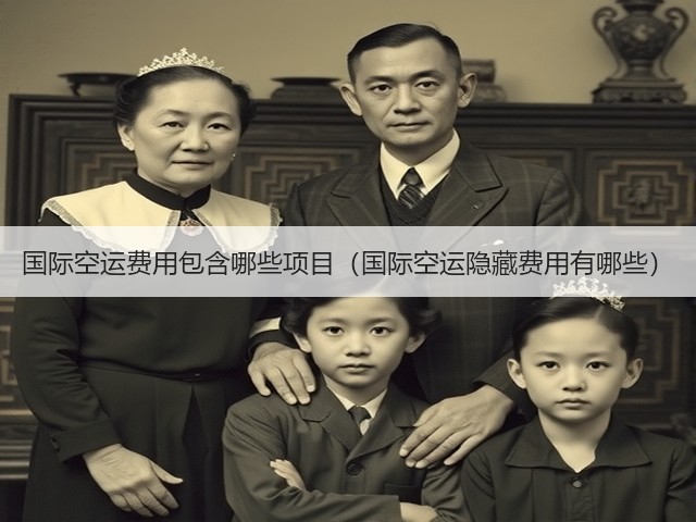 国际空运费用包含哪些项目(国际空运隐藏费用有哪些)(图3) 国际空运费用包含哪些项目(国际空运隐藏费用有哪些)(图3)