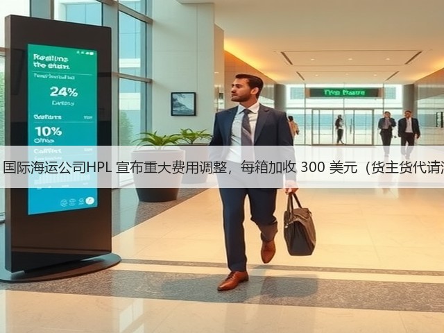 突发!国际海运公司HPL 宣布重大费用调整,每箱加收 300 美元(货主货代请注意)(图2) 突发!国际海运公司HPL 宣布重大费用调整,每箱加收 300 美元(货主货代请注意)(图2)
