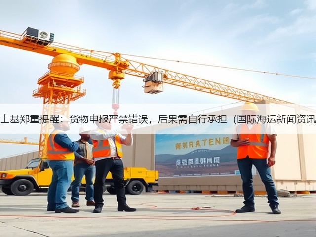 马士基郑重提醒：货物申报严禁错误，后果需自行承担（国际海运新闻资讯）(图1)