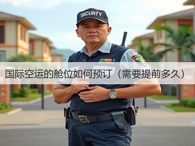 国际空运的舱位如何预订(需要提前多久)(图1) 国际空运的舱位如何预订(需要提前多久)(图1)