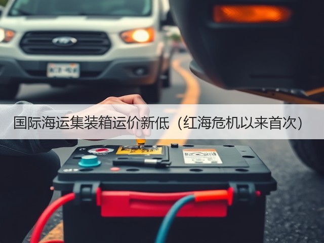 国际海运集装箱运价新低(红海危机以来首次)(图1) 国际海运集装箱运价新低(红海危机以来首次)(图1)