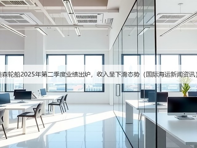 美森轮船2025年第二季度业绩出炉,收入呈下滑态势(国际海运新闻资讯)(图1) 美森轮船2025年第二季度业绩出炉,收入呈下滑态势(国际海运新闻资讯)(图1)