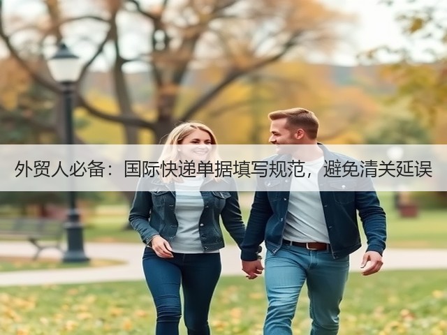 外贸人必备：国际快递单据填写规范，避免清关延误(图1)