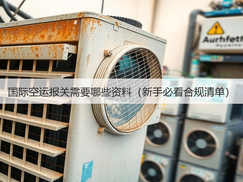 国际空运报关需要哪些资料(新手必看合规清单) 国际空运报关需要哪些资料(新手必看合规清单)
