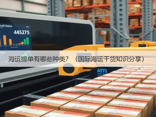 海运提单有哪些种类?(国际海运干货知识分享)(图1) 海运提单有哪些种类?(国际海运干货知识分享)(图1)