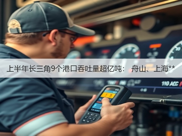 上半年长三角9个港口吞吐量超亿吨: 舟山、上海**(图3) 上半年长三角9个港口吞吐量超亿吨: 舟山、上海**(图3)