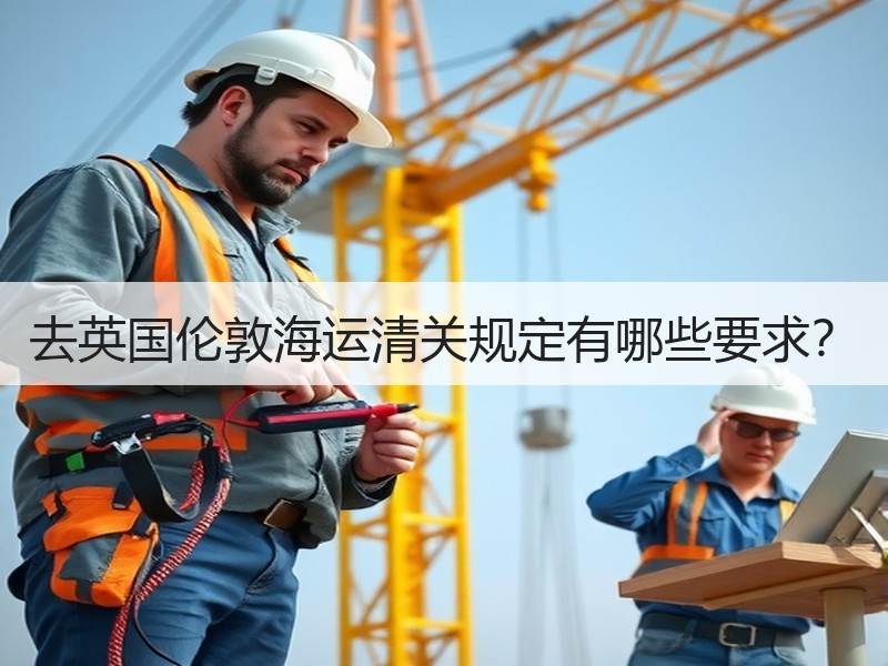去英国伦敦海运清关规定有哪些要求？