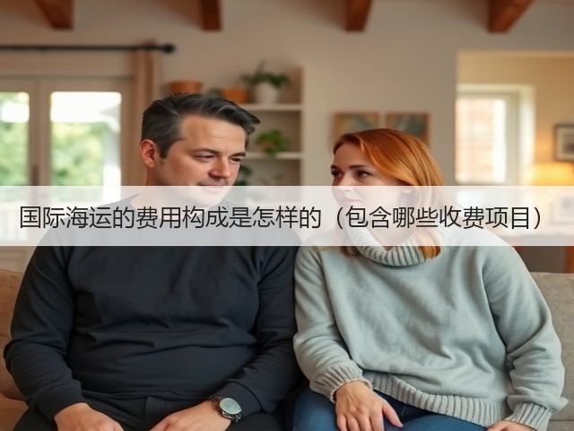 国际海运的费用构成是怎样的（包含哪些收费项目）(图1)