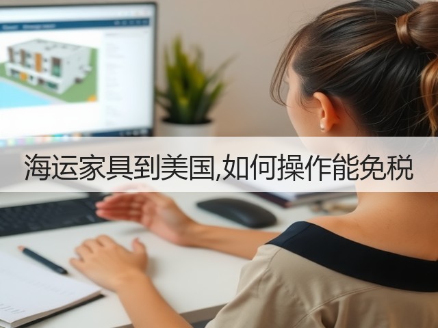 海运家具到美国,如何操作能免税(图2) 海运家具到美国,如何操作能免税(图2)