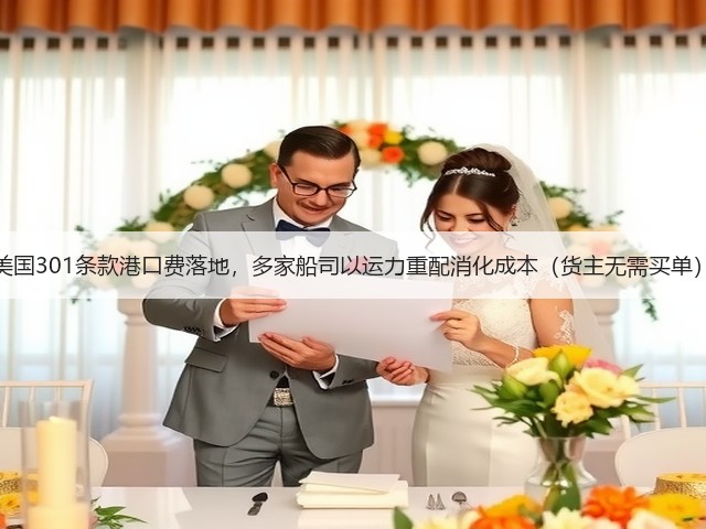 美国301条款港口费落地,多家船司以运力重配消化成本(货主无需买单)(图2) 美国301条款港口费落地,多家船司以运力重配消化成本(货主无需买单)(图2)