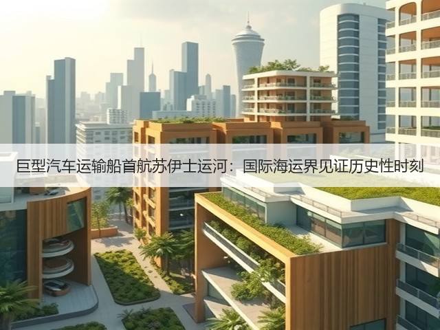 巨型汽车运输船首航苏伊士运河:国际海运界见证历史性时刻(图3) 巨型汽车运输船首航苏伊士运河:国际海运界见证历史性时刻(图3)