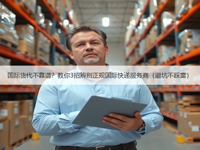 国际货代不靠谱?教你3招辨别正规国际快递服务商(避坑不踩雷)(图2) 国际货代不靠谱?教你3招辨别正规国际快递服务商(避坑不踩雷)(图2)