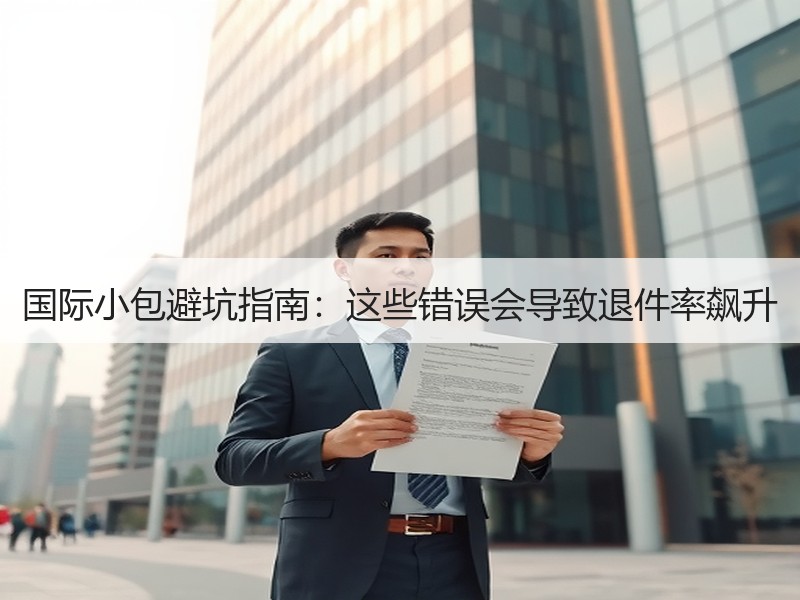 国际小包避坑指南：这些错误会导致退件率飙升