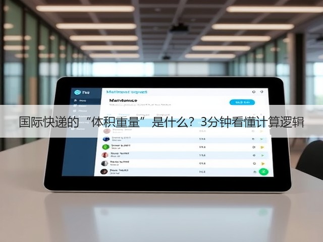 国际快递的“体积重量”是什么?3分钟看懂计算逻辑(图2) 国际快递的“体积重量”是什么?3分钟看懂计算逻辑(图2)