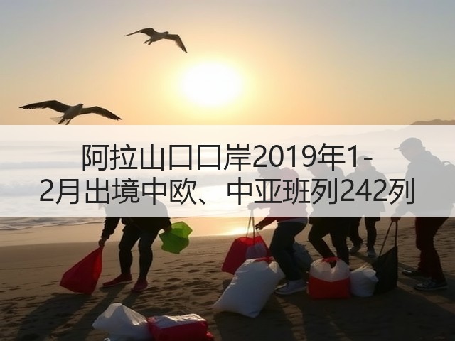 阿拉山口口岸2019年1-2月出境中欧、中亚班列242列(图3) 阿拉山口口岸2019年1-2月出境中欧、中亚班列242列(图3)