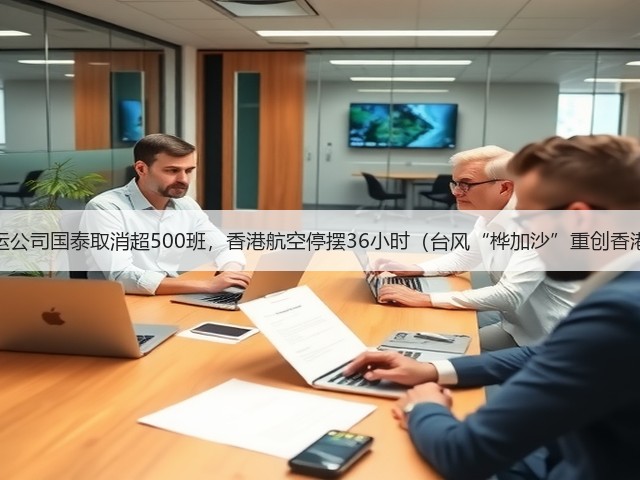 国际空运公司国泰取消超500班，香港航空停摆36小时（台风“桦加沙”重创香港航线）(图1)