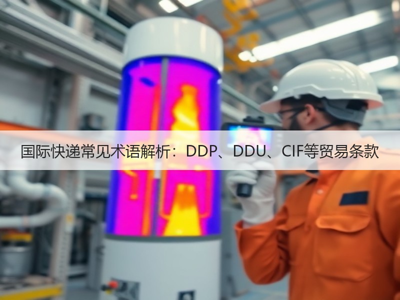 国际快递常见术语解析：DDP、DDU、CIF等贸易条款