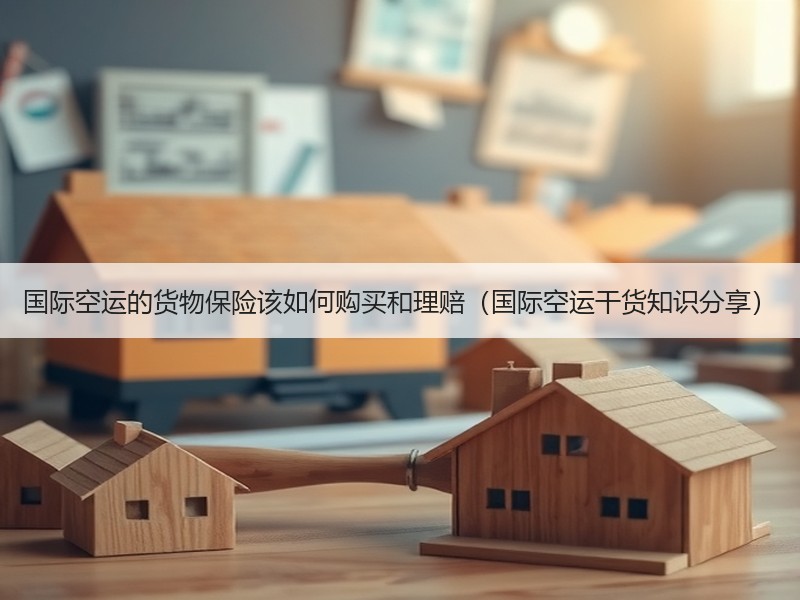 国际空运的货物保险该如何购买和理赔（国际空运干货知识分享）