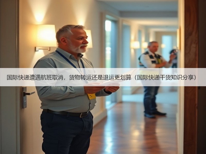 国际快递遭遇航班取消，货物转运还是退运更划算（国际快递干货知识分享）