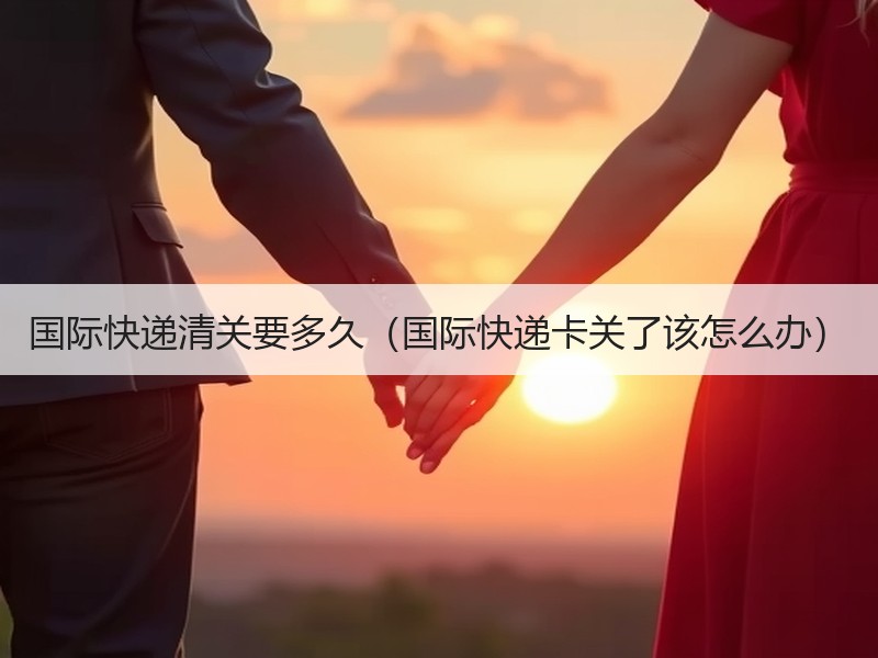 国际快递清关要多久（国际快递卡关了该怎么办）