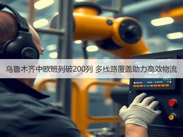 乌鲁木齐中欧班列破200列 多线路覆盖助力高效物流(图1) 乌鲁木齐中欧班列破200列 多线路覆盖助力高效物流(图1)