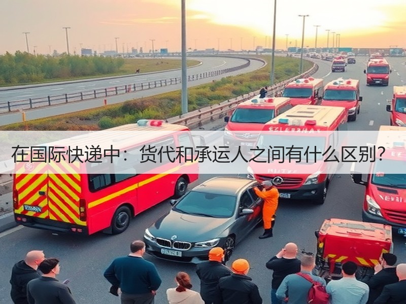 在国际快递中：货代和承运人之间有什么区别？